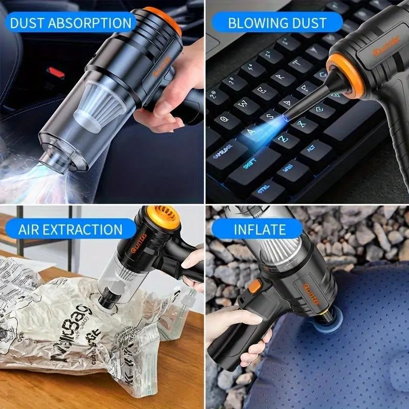 3In1 Portable Cordless Hand-Held Vacuum Cleaner