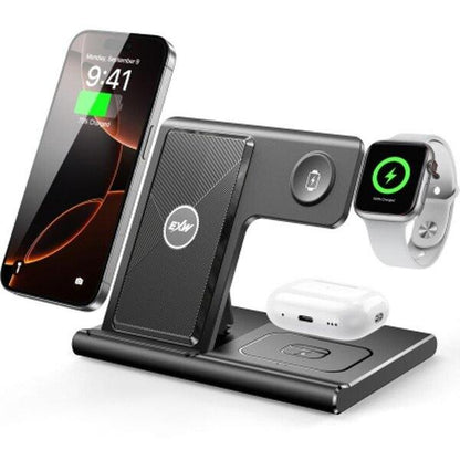 3-In-1 Wireless Charging Station for Multiple Devices