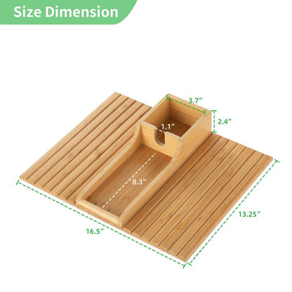 Bamboo Sofa Arm Table