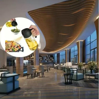 2-In-1 Olive Oil Dispenser and Sprayer for Kitchen