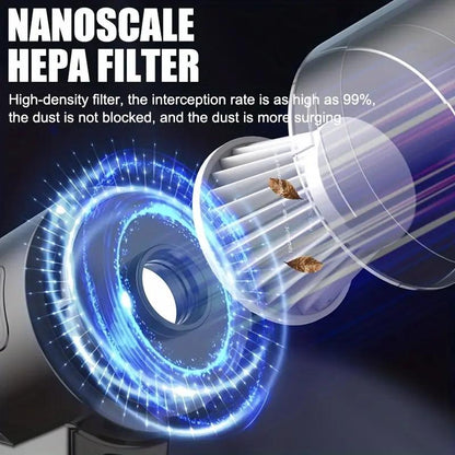 3In1 Portable Cordless Hand-Held Vacuum Cleaner