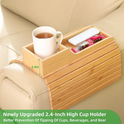 Bamboo Sofa Arm Table