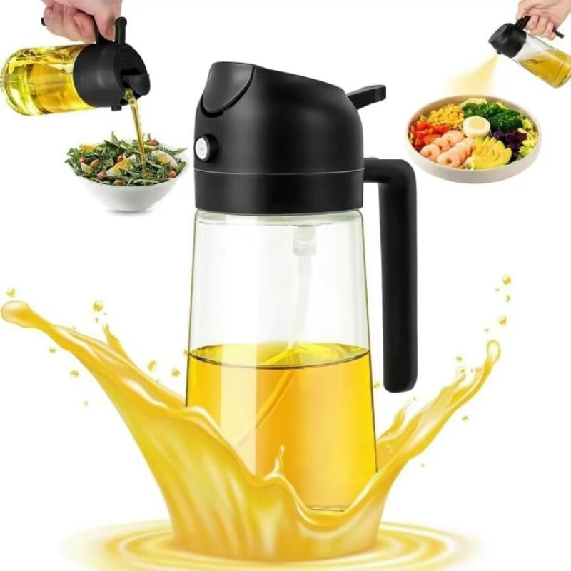 2-In-1 Olive Oil Dispenser and Sprayer for Kitchen