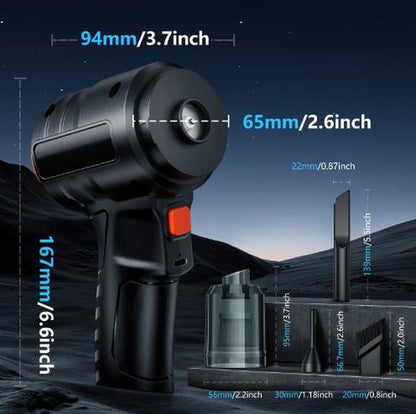 3In1 Portable Cordless Hand-Held Vacuum Cleaner