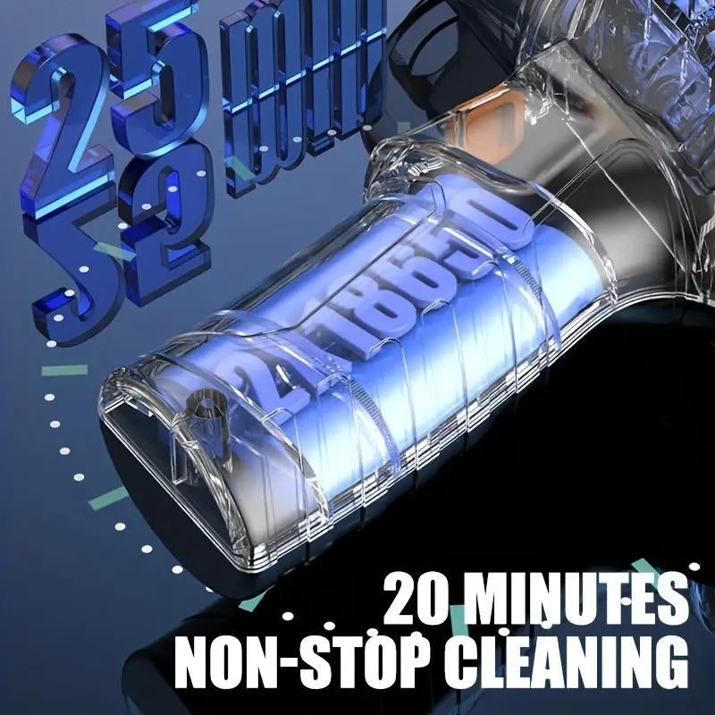 3In1 Portable Cordless Hand-Held Vacuum Cleaner