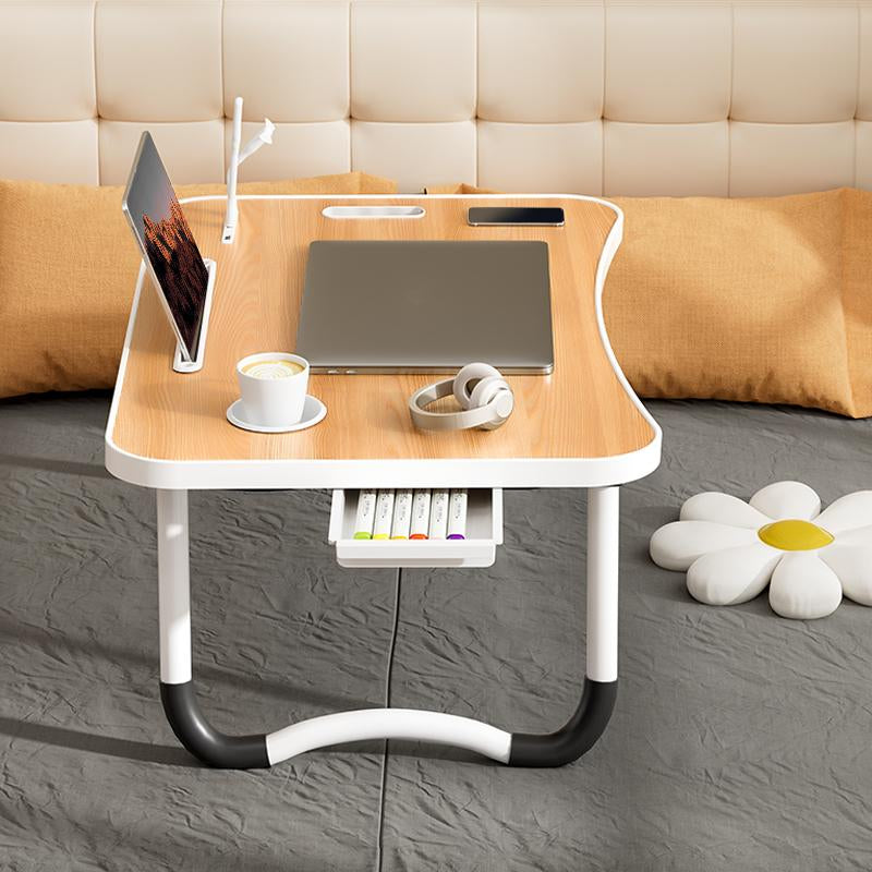 Ultra Large Portable Laptop Bed Table - Multi Functional Tray Holder with Cup Holder and Drawer