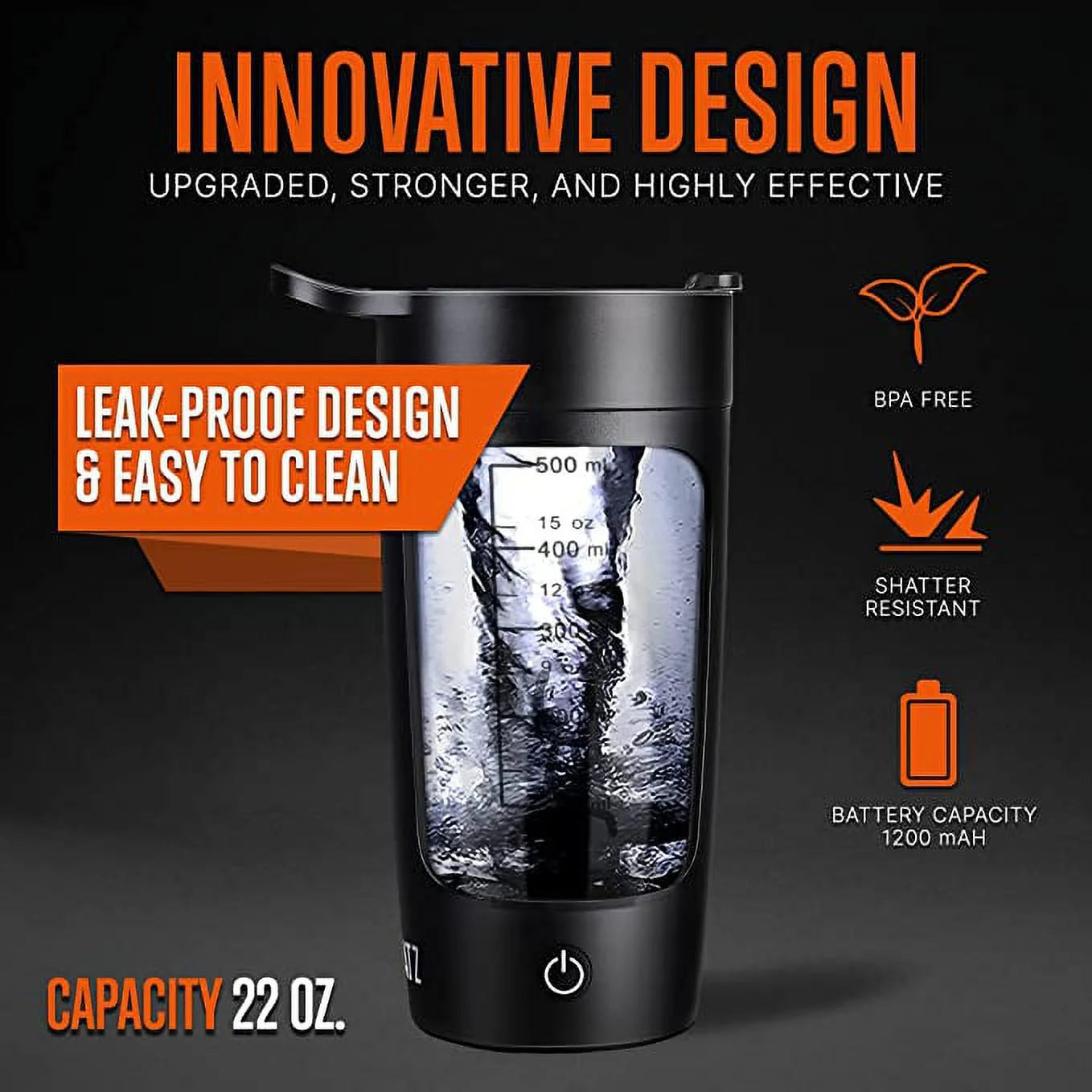 Electric Shaker Bottle 