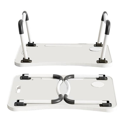 Ultra Large Portable Laptop Bed Table - Multi Functional Tray Holder with Cup Holder and Drawer