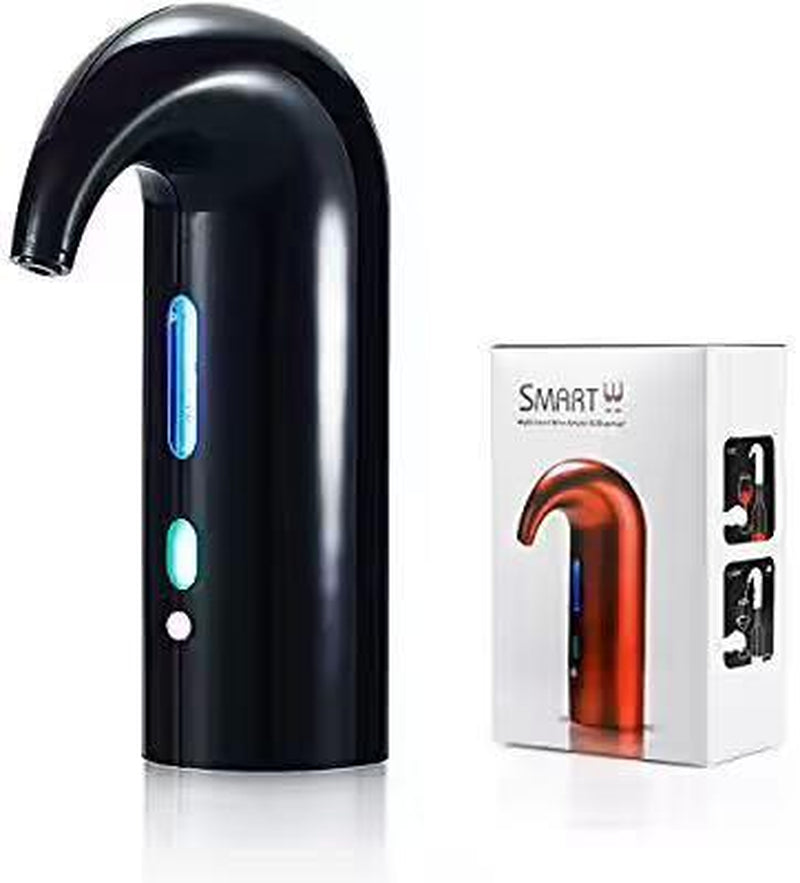 Electric Wine Decanter Pump One Touch Rechargeable Wine Aerator Dispenser