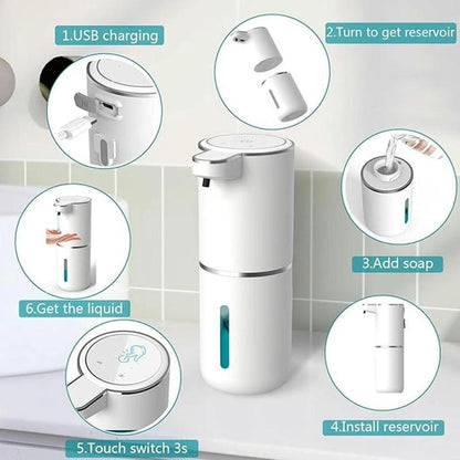 USB Rechargeable Electric Liquid Soap Dispenser