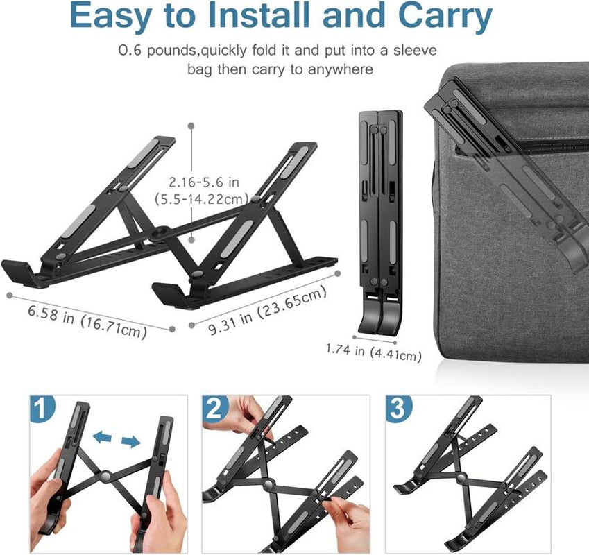 Foldable Laptop and Tablet Stand